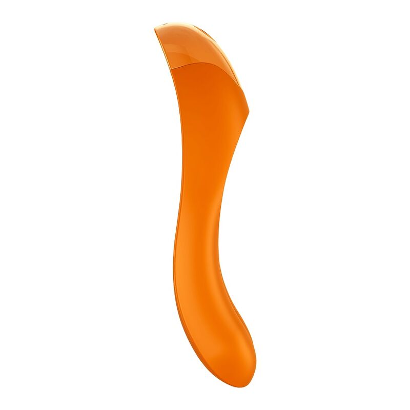 SATISFYER - VIBRATEUR À DOIGTS CANDY CANE ORANGE