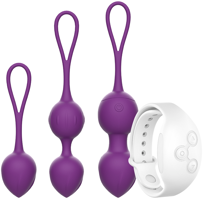 REWOLUTION - TÉLÉCOMMANDE À BALLES VIBRATOIRES REWOBEADS AVEC TECHNOLOGIE WATCHME