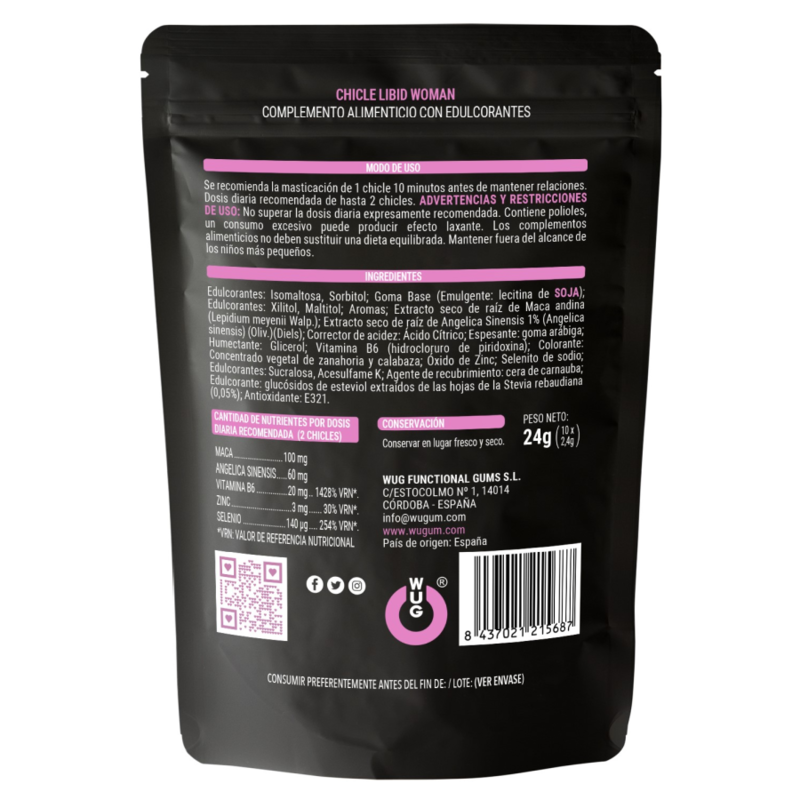WUG SEX SENSE - LIBID WOMEN ENHANCER 10 UNITÉS