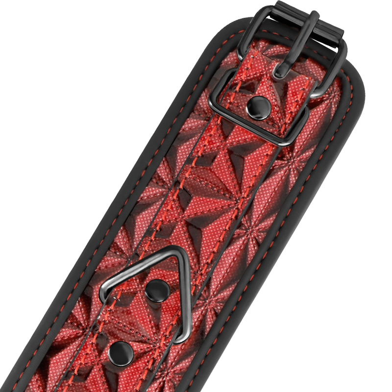 BEGME - MENOTTES PREMIUM ÉDITION ROUGE AVEC DOUBLURE NÉOPRÈNE