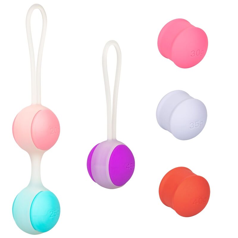 CALEXOTICS - ENSEMBLE DE BOLA KEGEL INTERCHANGEABLES SHE-OLOGY
