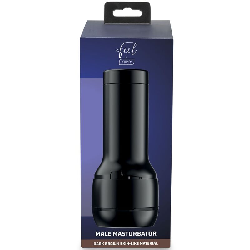 KIIROO - STIMULATEUR MASTURBATEUR FEEL STROKER - BRUN FONCÉ
