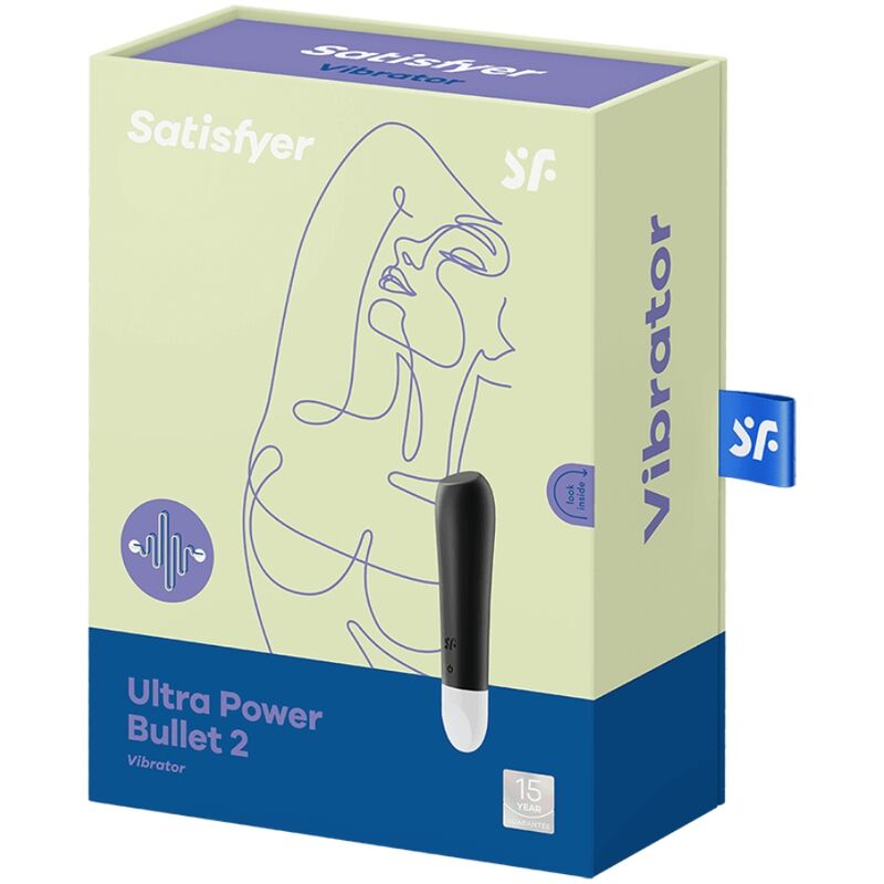 SATISFYER - ULTRA PUISSANCE BULLET 2 NOIR
