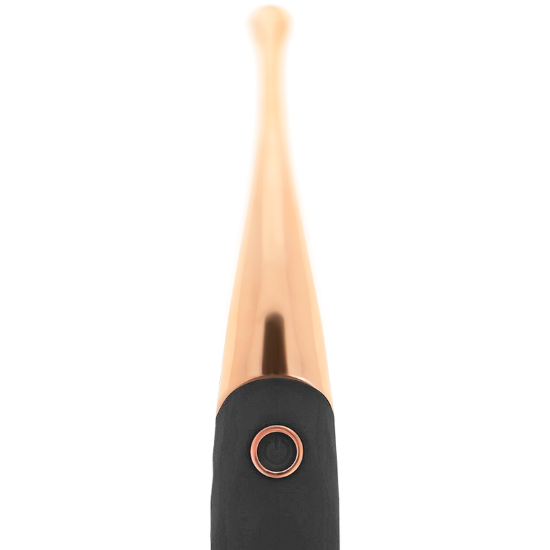 OHMAMA - STIMULATEUR DE CLITORIS RECHARGEABLE 36 MODES NOIR-ROSE OR