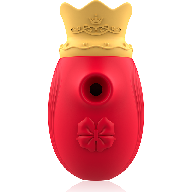 INTENSE - STIMULATEUR DE CLIT 10 FRÉQUENCES DE LÉCHAGE ET D'ASPIRATION - ROUGE