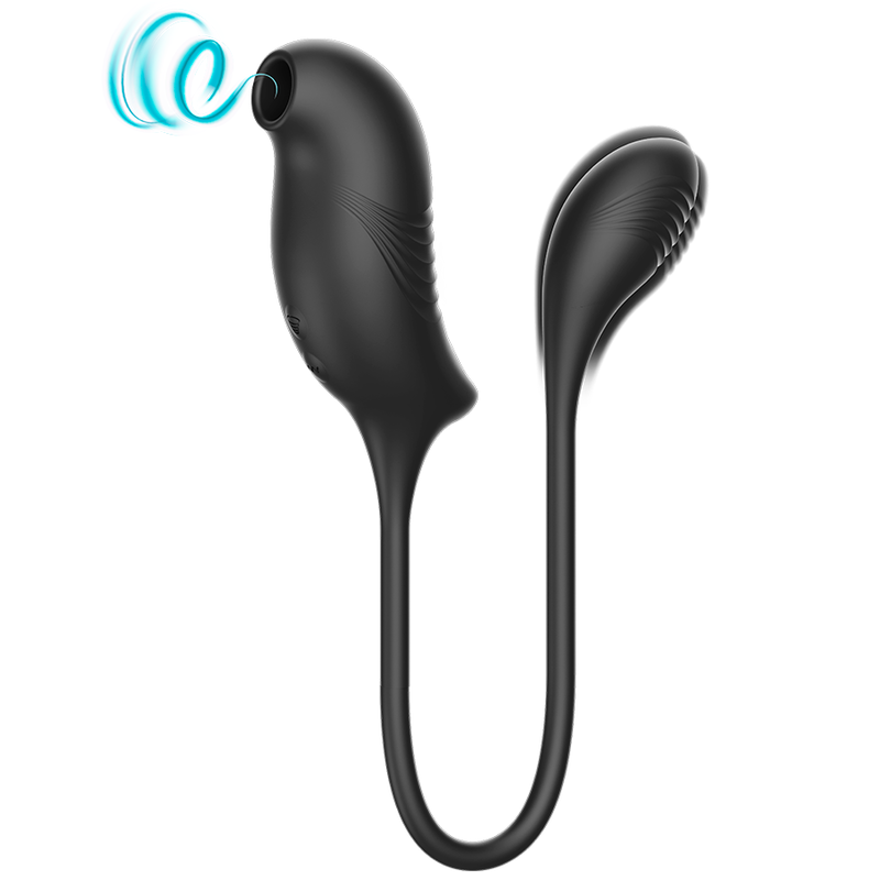 IBIZA - STIMULATEUR AVEC ASPIRATION ET VIBRATION MAGIQUES DU CLITORIS