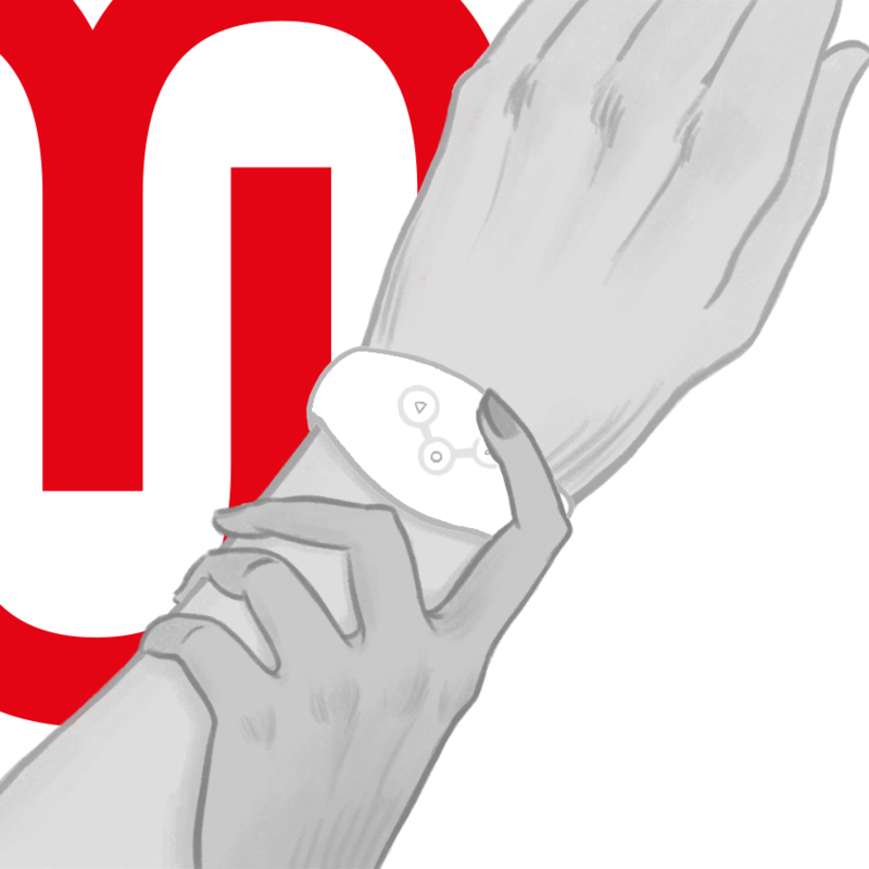 WATCHME - MONTRE BLANCHE À TECHNOLOGIE SANS FIL