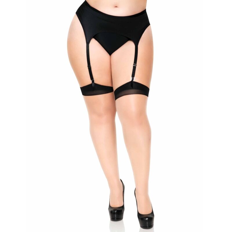 LEG AVENUE - MAILLOT DE BAIN EN LYCRA 2 TONS AVEC COUTURES ARRIÈRE ET TALON CUBAIN