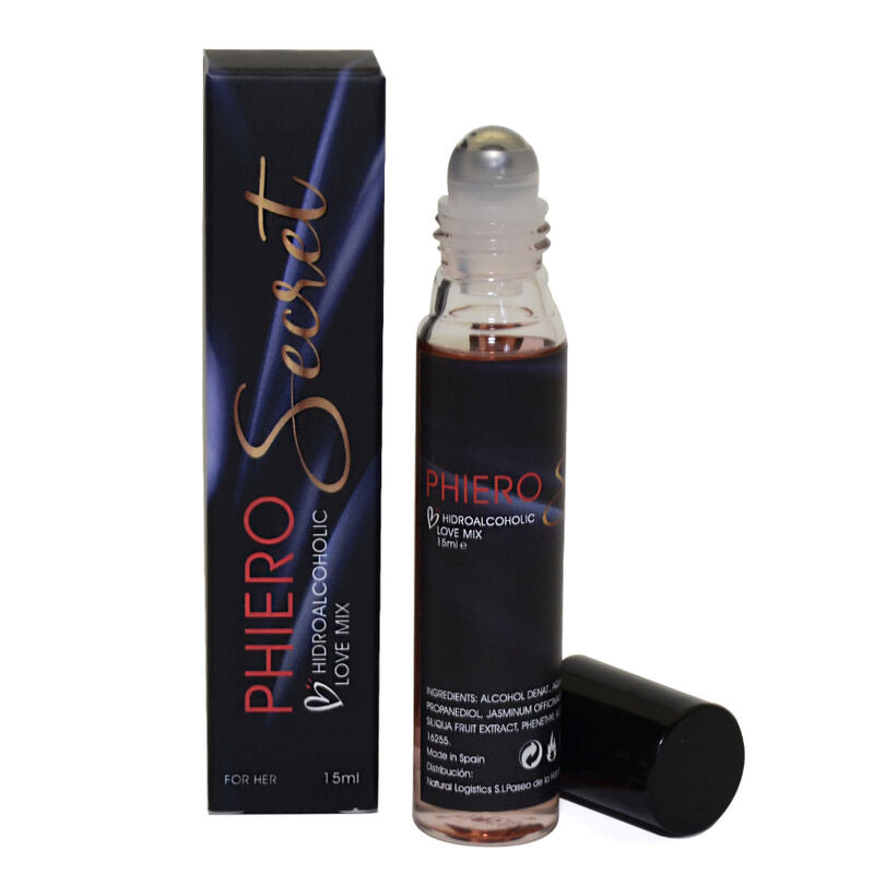 500 COSMÉTIQUES - PHIERO SECRET COMBINAISON NATURELLE SANS ODEUR D'HORMONES SEXUELLES FÉMININES 15 ML