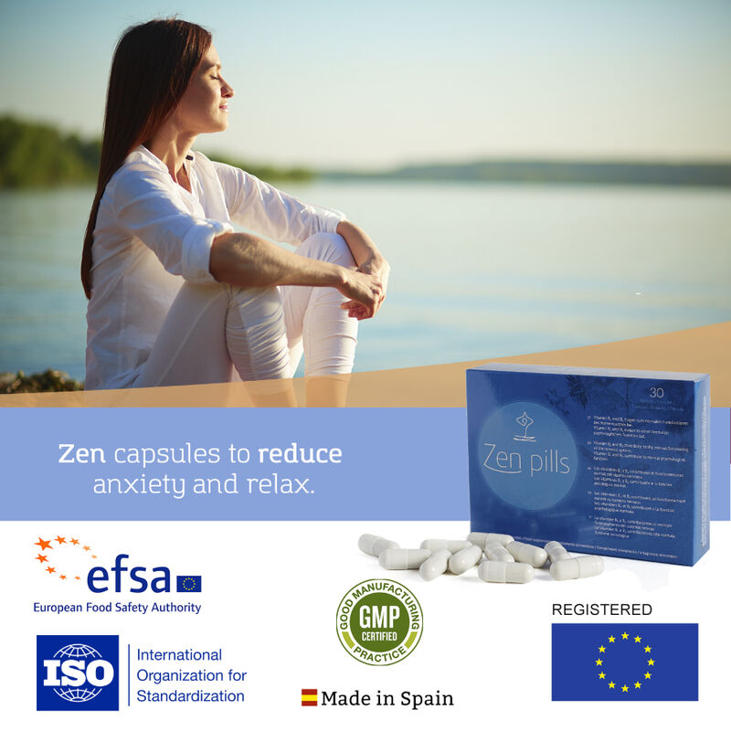 500 COSMÉTIQUES - CAPSULE ZEN PILULES POUR RÉDUIRE L'ANXIÉTÉ