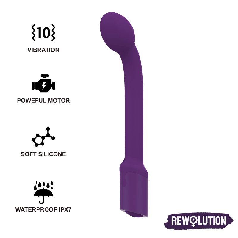 REWOLUTION - REWOFLEX VIBRATEUR STIMULATEUR FLEXIBLE DU POINT G