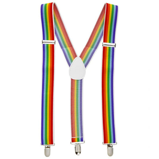 PRIDE - BRETELLES AVEC DRAPEAU LGBT