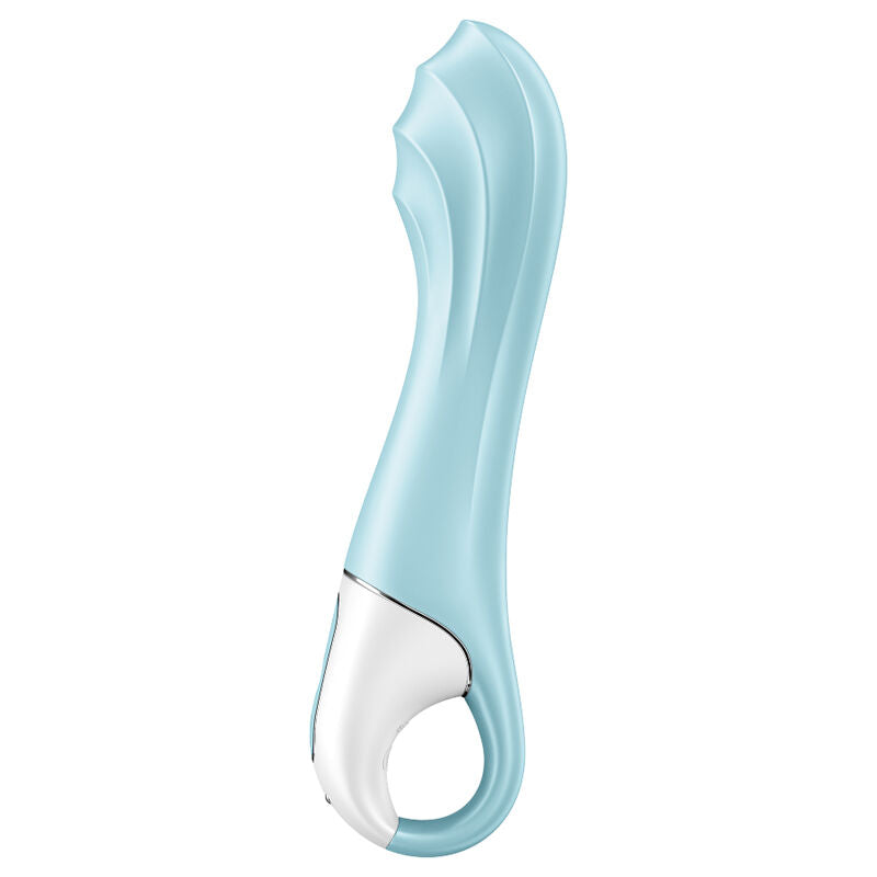 SATISFYER - VIBRATEUR AIR PUMP 5+ VIBRATEUR GONFLABLE G-SPOT BLEU