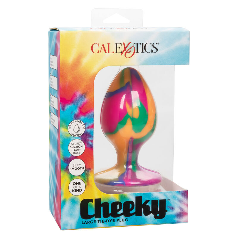CALEXOTICS - GROS PLUG ANAL TIE-DYE CHEEKY