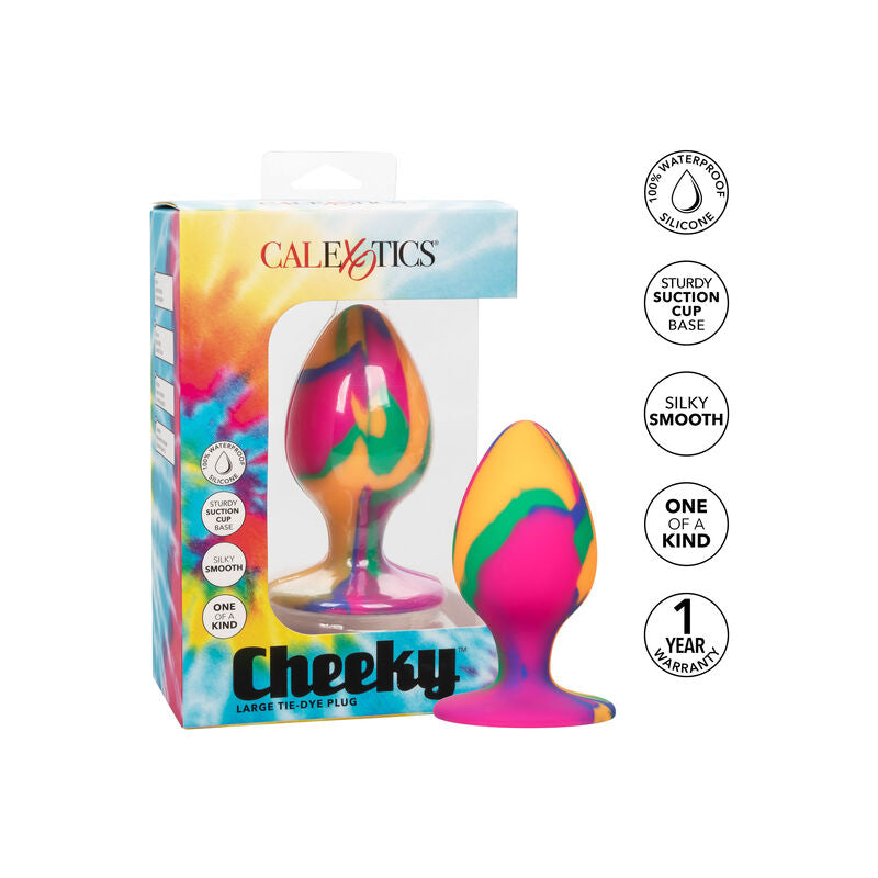 CALEXOTICS - GROS PLUG ANAL TIE-DYE CHEEKY