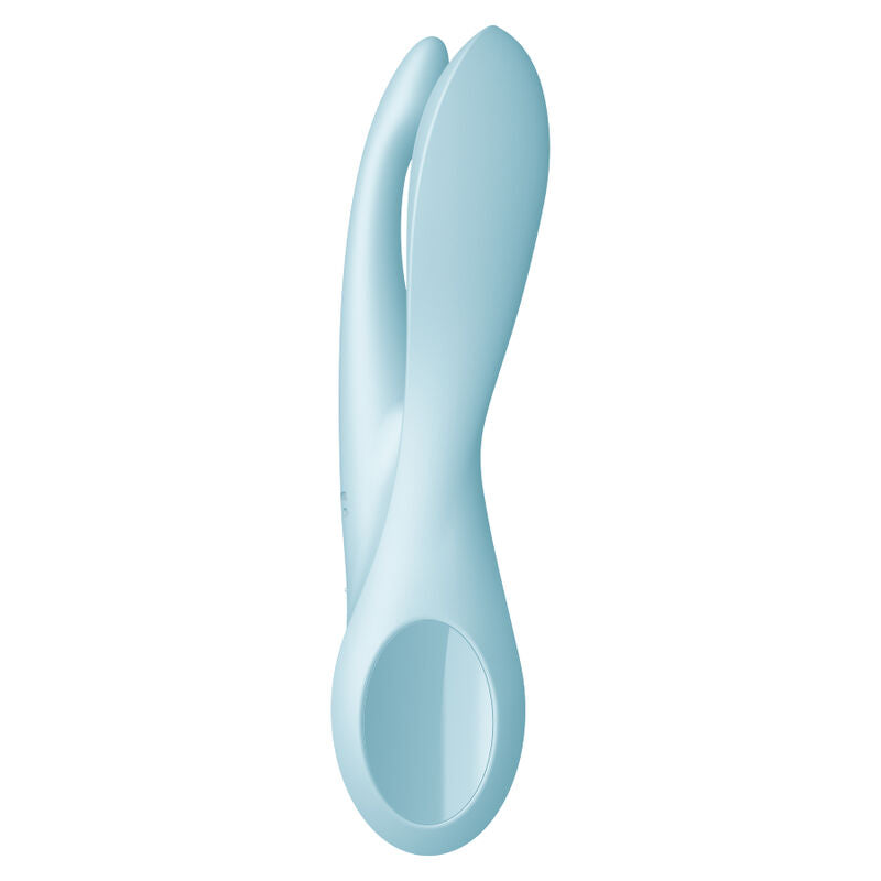 SATISFYER - VIBRATEUR BLEU TROIS 1