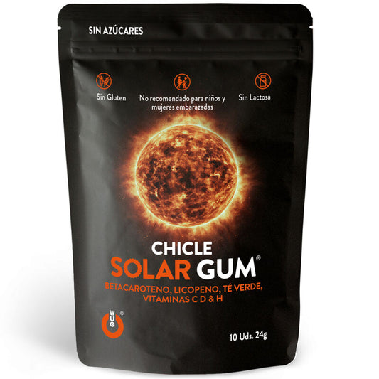 WUG GUM - SOLAR GUM BRONZAGE 10 UNITÉS