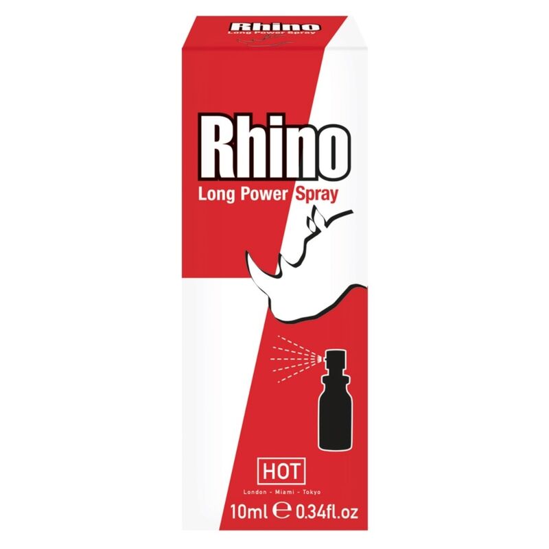CHAUD - SPRAY PUISSANT LONG RHINO 10ML