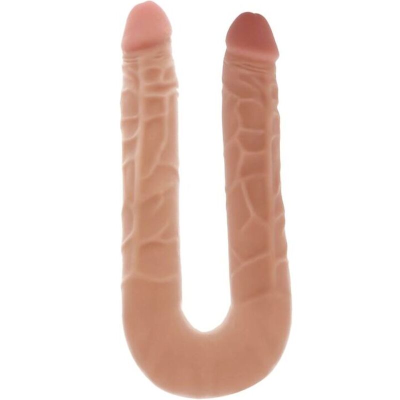 GET REAL - DOUBLE DONG 40 CM CUIR