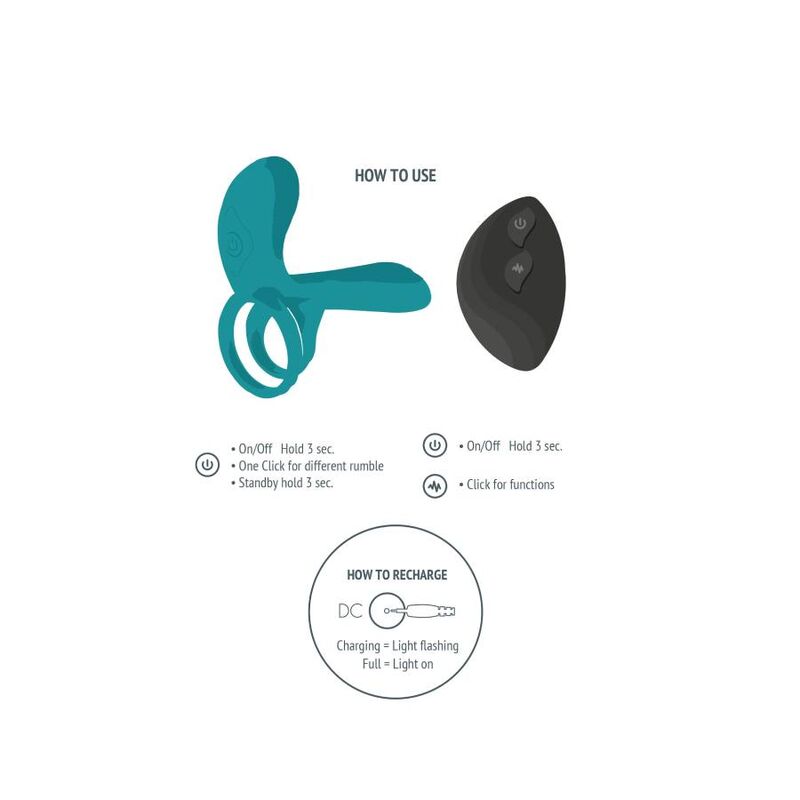 XOCOON - ANNEAU VIBRATEUR COUPLE VERT
