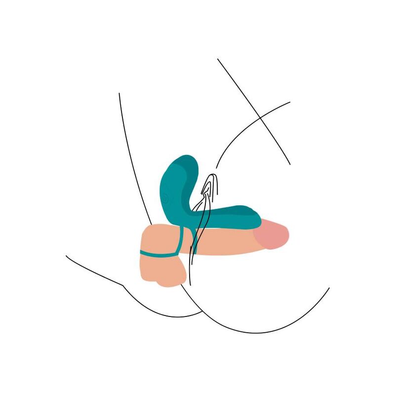 XOCOON - ANNEAU VIBRATEUR COUPLE VERT