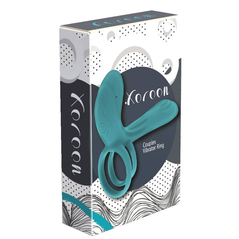 XOCOON - ANNEAU VIBRATEUR COUPLE VERT