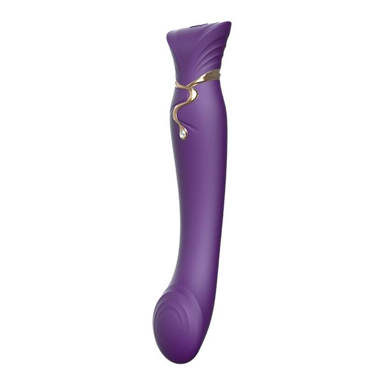 ZALO - SET QUEEN PULSE WAVE STIM POUR CLITO VIOLET