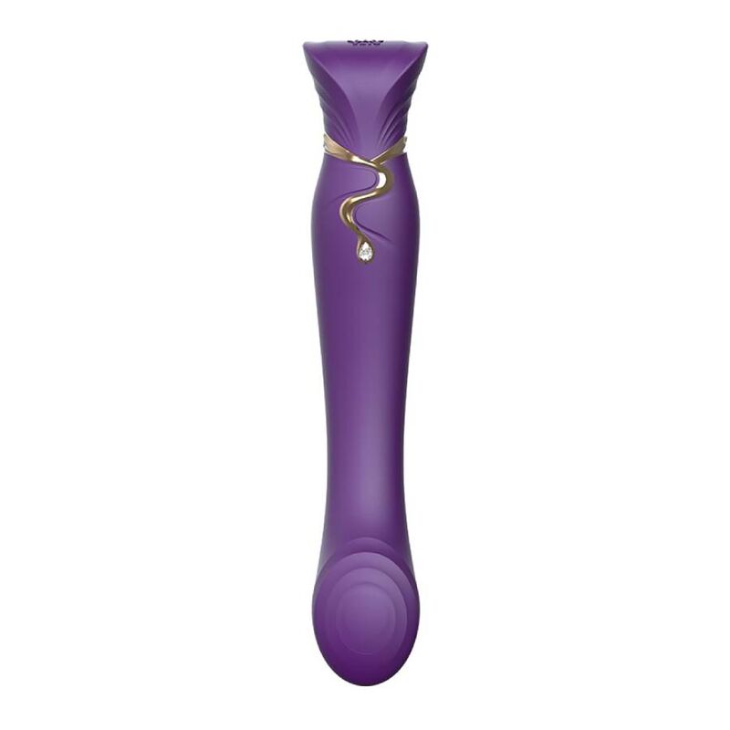 ZALO - SET QUEEN PULSE WAVE STIM POUR CLITO VIOLET