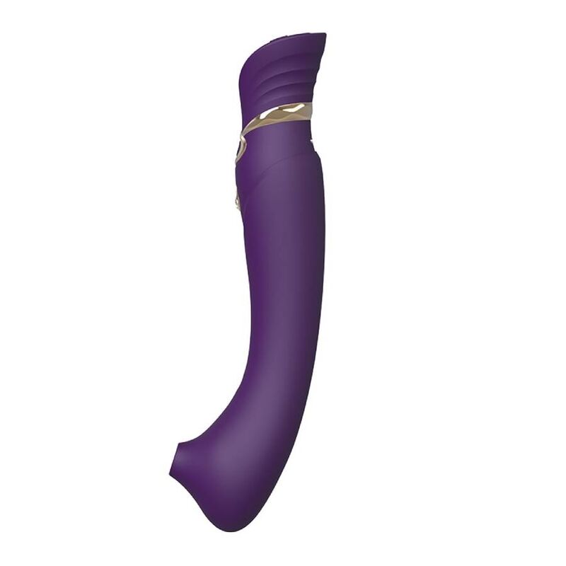 ZALO - SET QUEEN PULSE WAVE STIM POUR CLITO VIOLET
