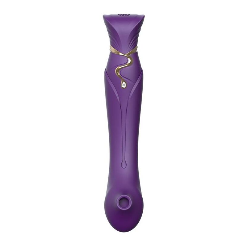 ZALO - SET QUEEN PULSE WAVE STIM POUR CLITO VIOLET