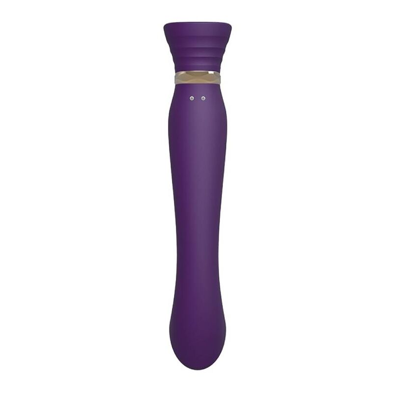ZALO - SET QUEEN PULSE WAVE STIM POUR CLITO VIOLET