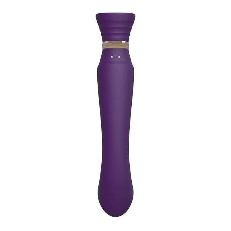 ZALO - SET QUEEN PULSE WAVE STIM POUR CLITO VIOLET