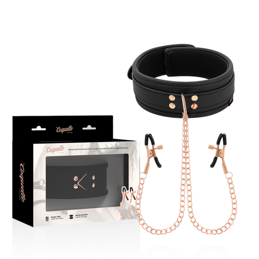 COQUETTE CHIC DESIRE - COLLIER PINCE À METON FANTAISIE AVEC DOUBLURE NÉOPRÈNE