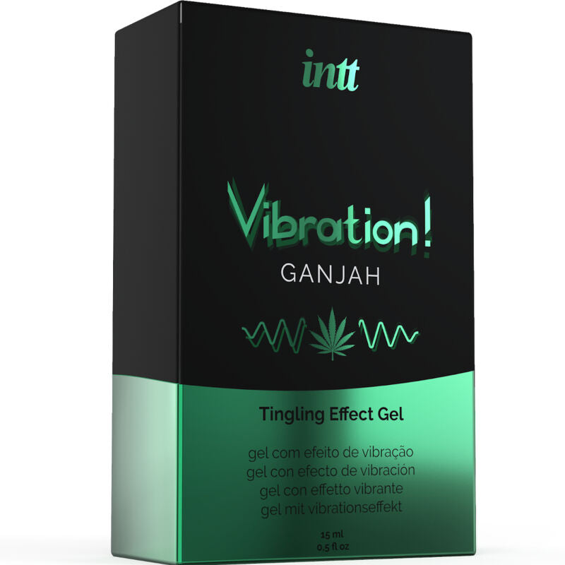 INTT - GEL LIQUIDE STIMULANT VIBRANT PUISSANT POUR CANNABIS INTIME 15ML