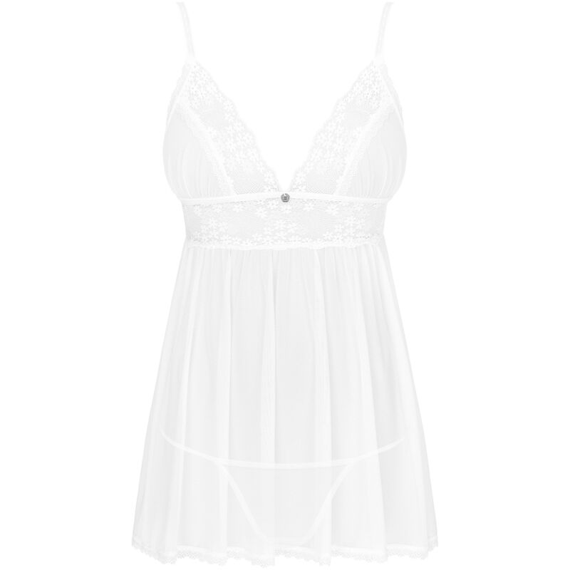 OBSESSIVE - BABYDOLL BLEU CLAIR ET XS/S TONGA