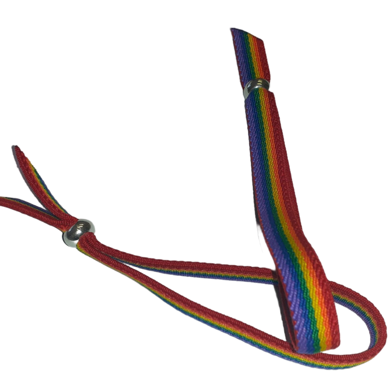 PRIDE - BRACELET EN CAOUTCHOUC DE LUXE POUR FILLE AVEC PERLES PRIDE