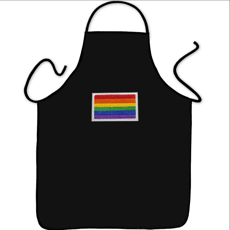 PRIDE - TABLIER DE BON CHEF AVEC DRAPEAU LGBT