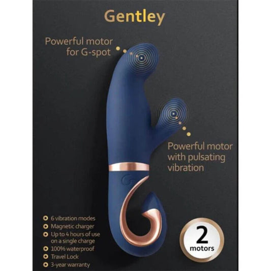 G-VIBE - GENTLY G-SPOT VIBE BLEU CARAÏBES