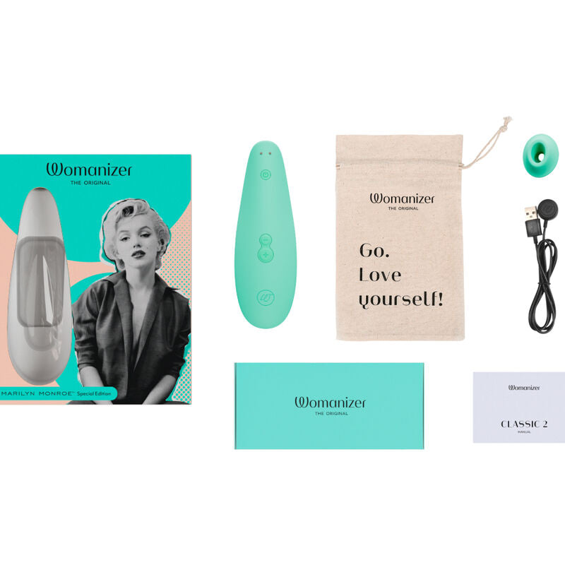 WOMANIZER - STIMULATEUR CLITORAL MARILYN MONROE CLASSIC 2 MENTHE