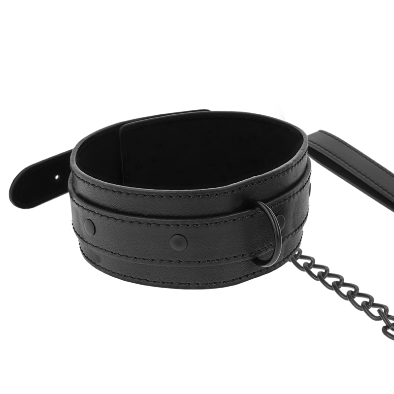 INTENSE - COLLIER EN CUIR VÉGAN FÉTICHE