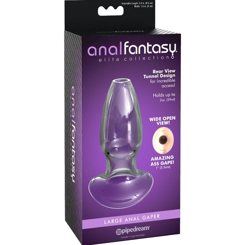COLLECTION ANAL FANTASY ELITE - DILATATEUR EN CRISTAL ANAL GAPER TAILLE M
