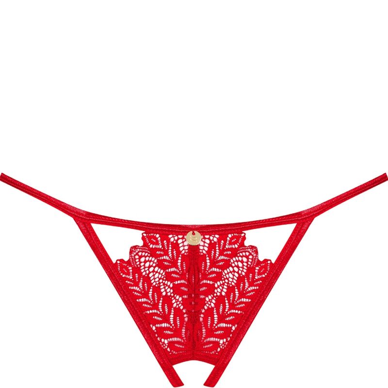 OBSESSIVE - PINCE INGRIDIA SANS ENTREJAMBE ROUGE M/L