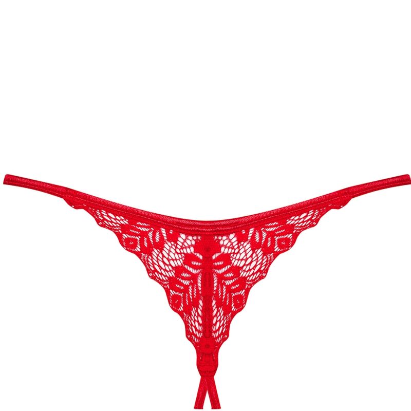 OBSESSIVE - PINCE INGRIDIA SANS ENTREJAMBE ROUGE M/L