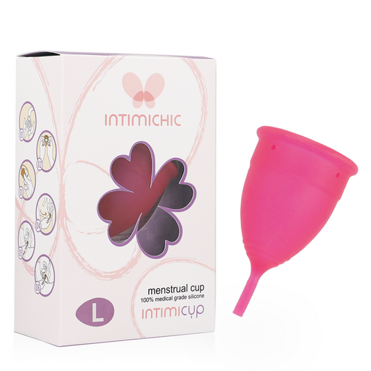 INTIMICHIC - COUPE MENSTRUELLE EN SILICONE DE QUALITÉ MÉDICALE - TAILLE S