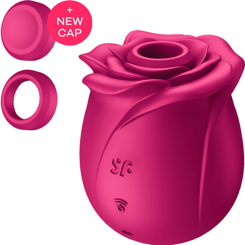 SATISFYER - VIBRATEUR AIR PULSE PRO 2 FLEUR CLASSIQUE