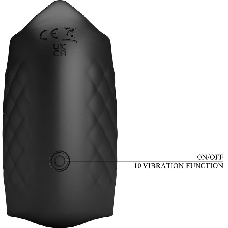 PRETTY LOVE - MASTURBATEUR MANUEL POUR GLAND VIBRATEUR RECHARGEABLE