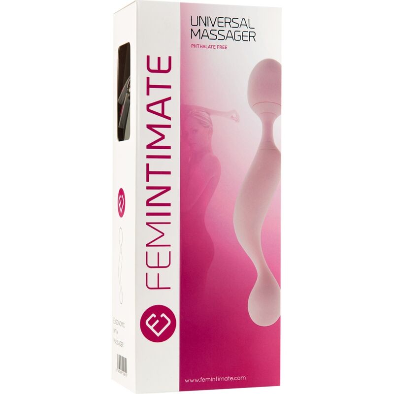 FEMINTIME - VIBRATEUR EN SILICONE MASSEUR UNIVERSEL ROSE