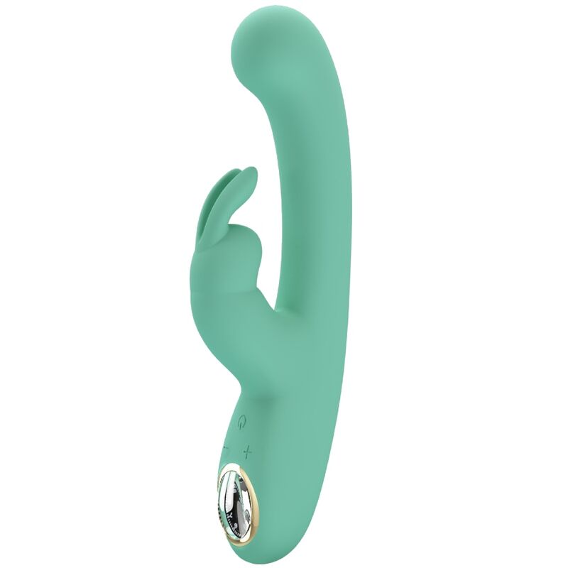 PRETTY LOVE - VIBRATEUR LAMAR LAPIN ET G-SPOT VERT
