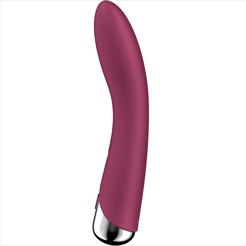 SATISFYER - SPINNING VIBE 1 VIBRATEUR G-SPOT ROTATOR ROUGE