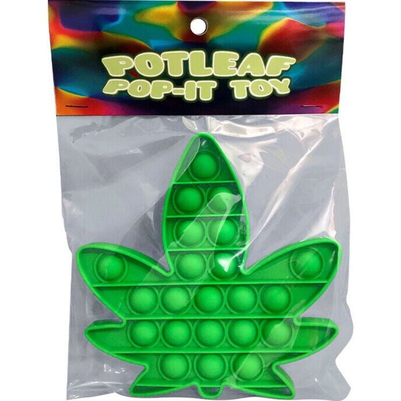 KHEPER GAMES - JOUET POP-IT MARIJUANA POTLEAF